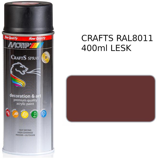 Crafts Hnedý Ral 8011 400 Ml 696084