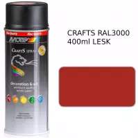 Crafts Červená  Ral 3000 400 Ml 696213