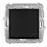 Prepínač black mat 12MWP-3 mini