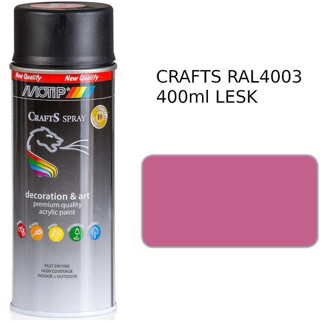 Crafts Ružová Ral 4003 400 Ml 696206