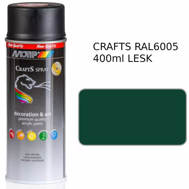 Crafts Zelená  Ral 6005 400 ml 696121
