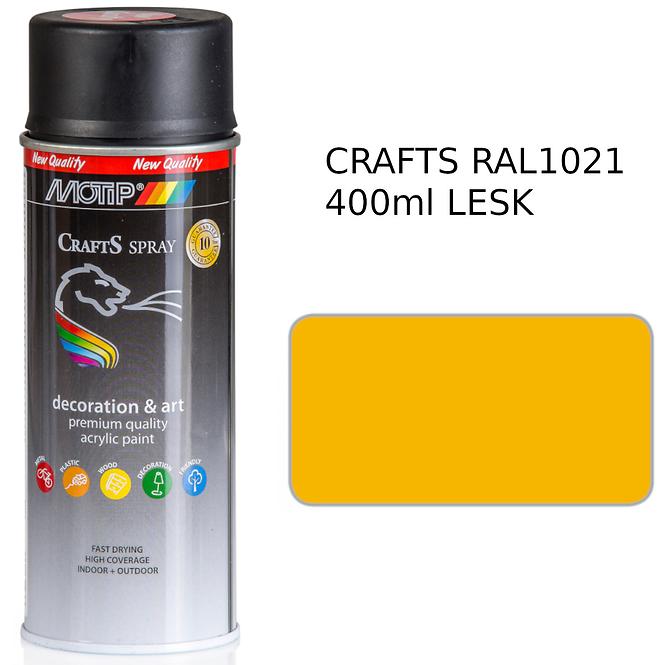 Crafts Žltá Ral 1021 400 Ml 696244