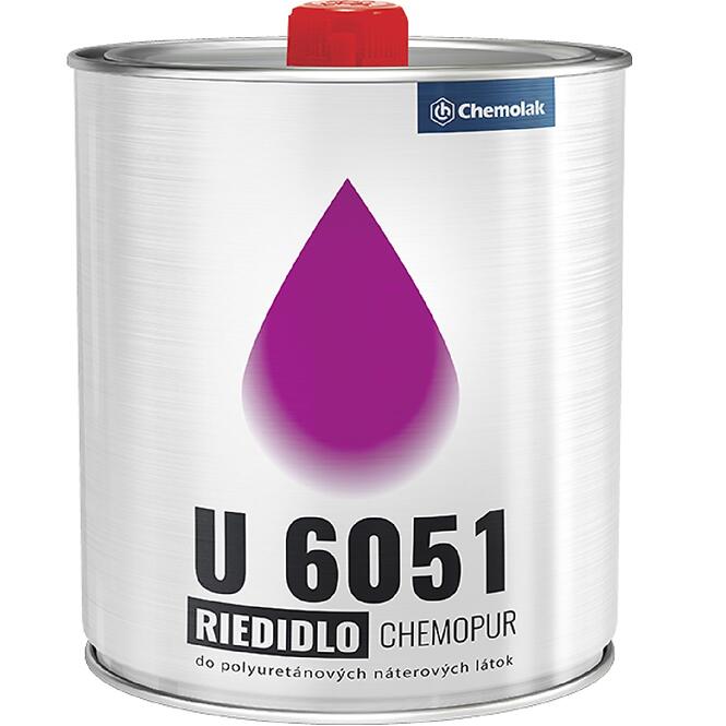 Chemolak Riedidlo do Polyurátanových Náterových Látok U-6051 0,8l