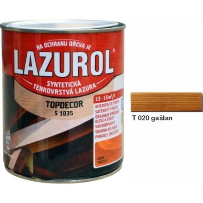 Lazurol Topdecor Gaštan 0,75l