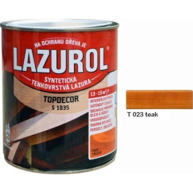 Lazurol Topdecor Teak  0,75l