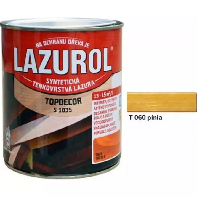Lazurol Topdecor Pínie 0,75l