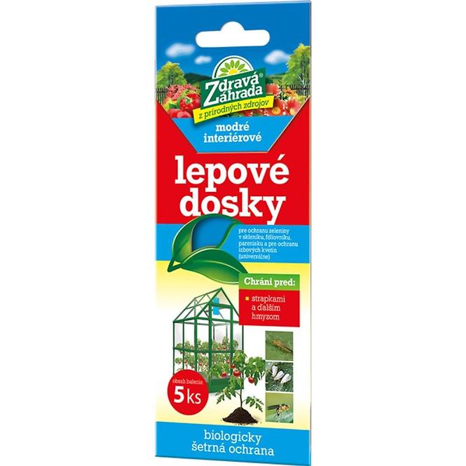 Zdravá Záhrada – Modré lepové dosky 5 ks - interiérové