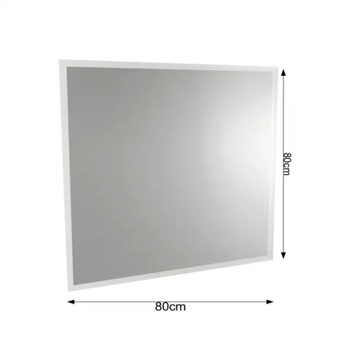 Zrkadlo 80x80 s fazetou,3