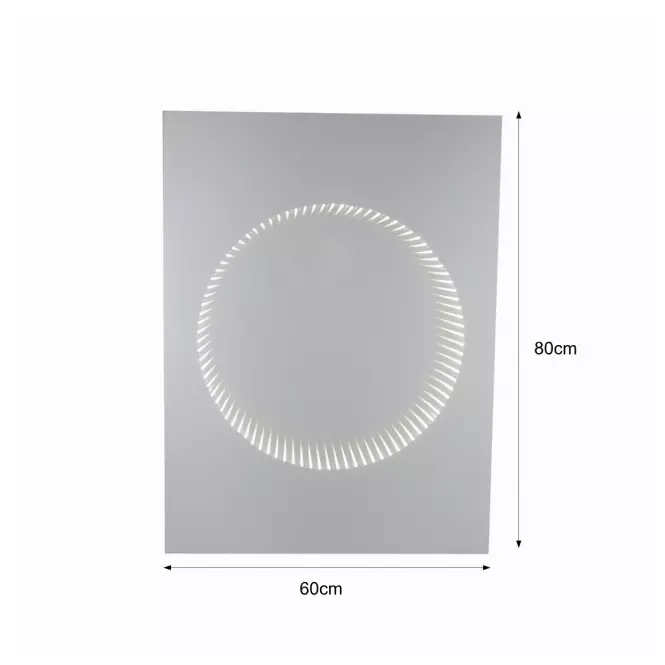 Zrkadlo LED 33 60X80