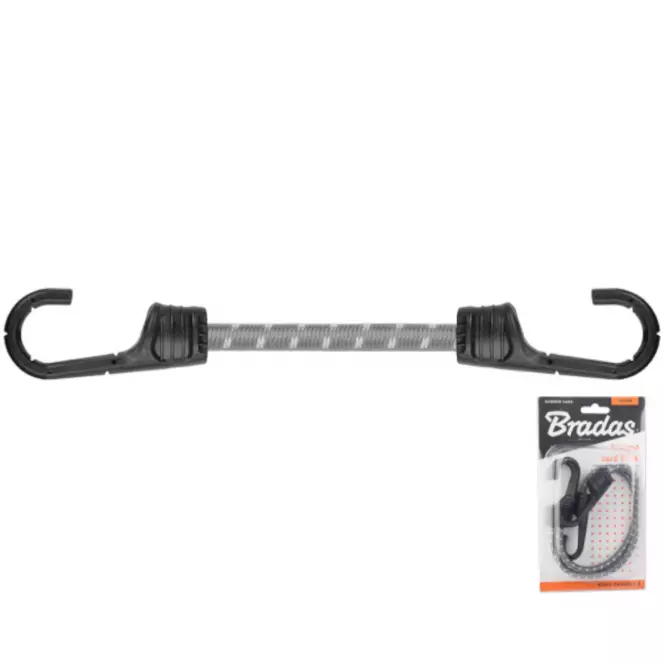 Upínacia guma s hákom PVC BUNGEE CORD HOOK 2ks x 40cm