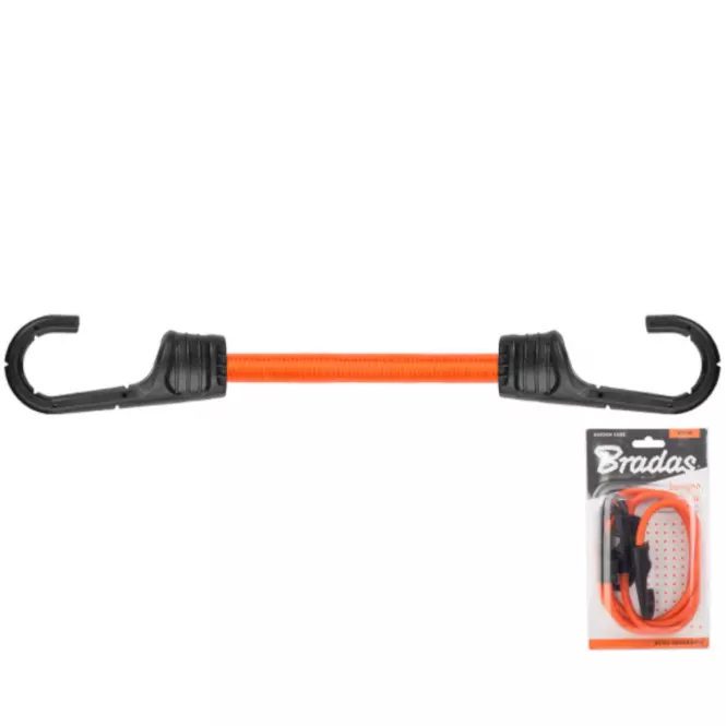 Upínacia guma s hákom, PVC BUNGEE CORD HOOK 2ks x 80cm
