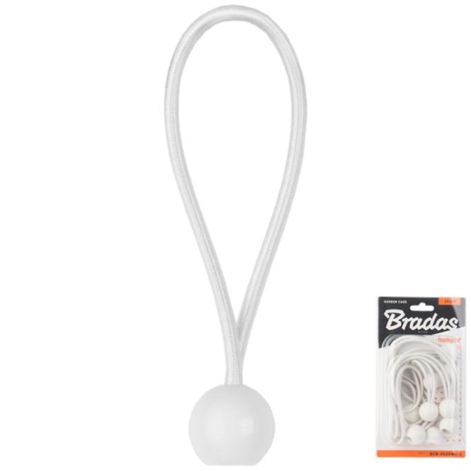 Gumová sada s guľkou, BUNGEE CORD BALL 10ks x 20CM