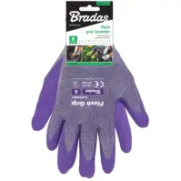 Ochranné rukavice FLASH GRIP LAVENDER  LATEX,  veľ. 8