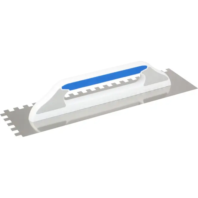 Kubala nerezové hladidlo 130x480 mm zubaté 10x10 mm úchyt G-12 0254