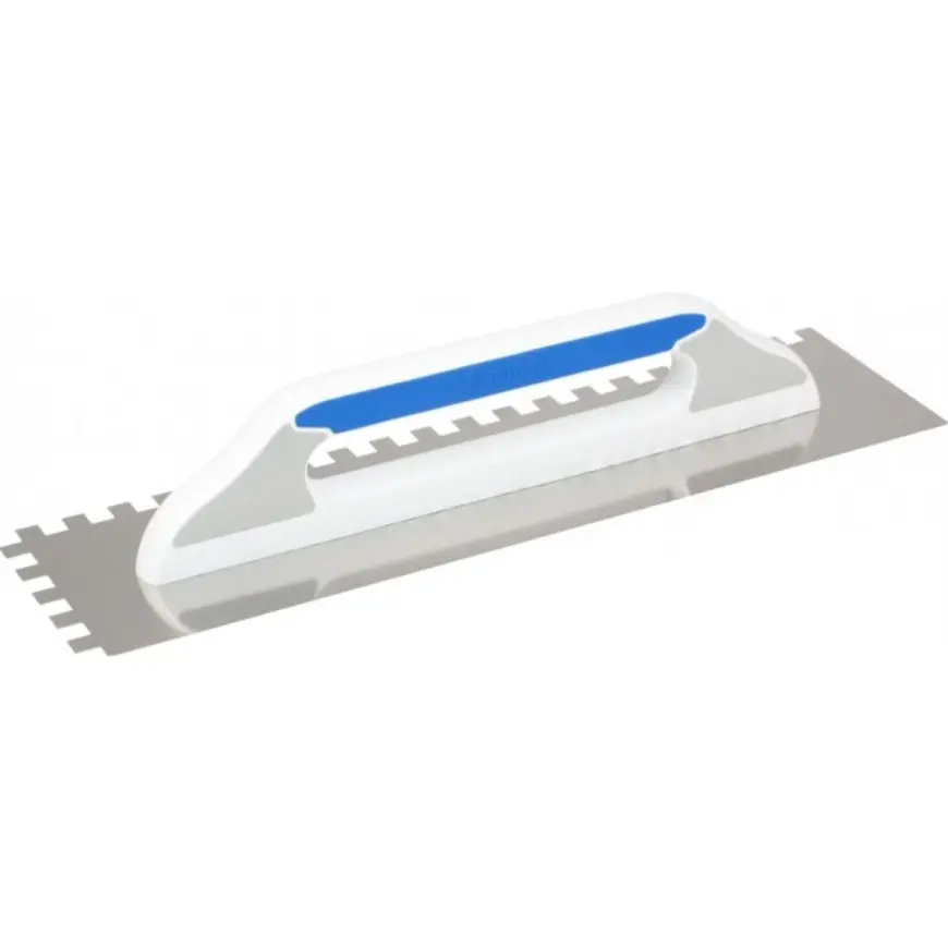 Fotografia produktu: Kubala nerezové hladidlo 130x480 mm zubaté 8x8 mm úchyt G-12 0253