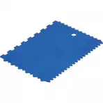 Plastová špachtla ozubená univerzálna 0706