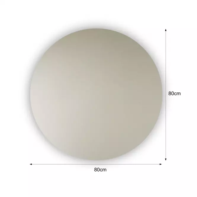 Zrkadlo  Ø80 cm