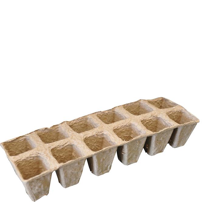 Kvetináč rašelinový 2x6(12 KELIMKOV) / 28x9x5cm SH-S03