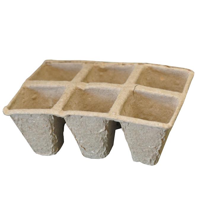 Kvetináč rašelinový 2x3(6 KELIMKOV) /11.7x8.5cm SH-S10