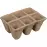 Kvetináč rašelinový 2x3(6 téglikov) /11.7x8.5 cm SH-S10