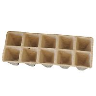 Kvetináč rašelinový 2x5(10 téglikov)/ 22x8.5x5.5 cm SH-S