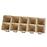 Kvetináč rašelinový 2x5(10 téglikov)/ 22x8.5x5.5 cm SH-S
