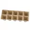 Kvetináč rašelinový 2x5(10 téglikov)/ 22x8.5x5.5 cm SH-S