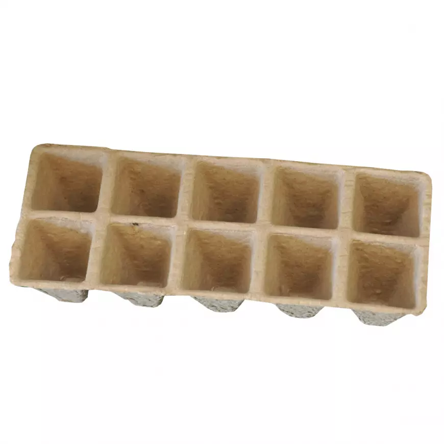 Kvetináč rašelinový 2x5(10 téglikov)/ 22x8.5x5.5 cm SH-S