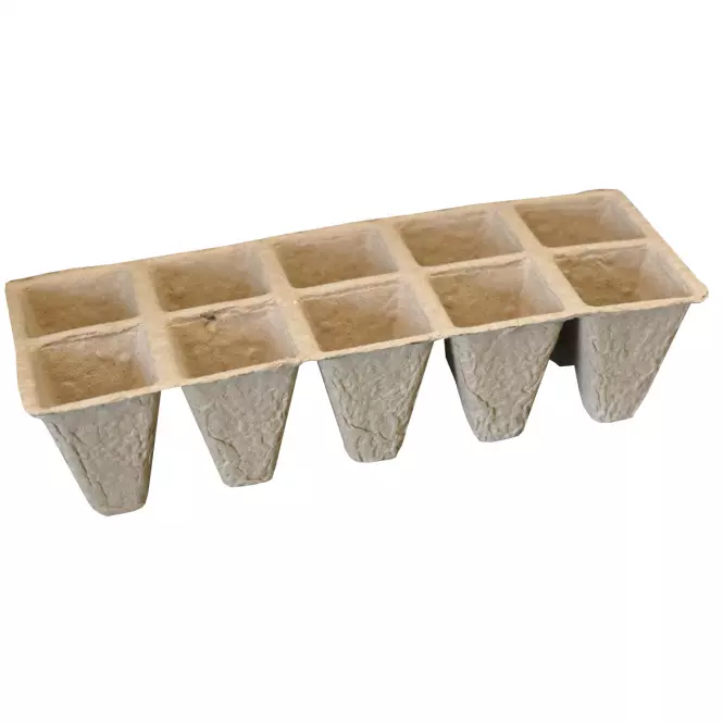 Kvetináč rašelinový 2x5(10 téglikov)/ 22x8.5x5.5 cm SH-S,2