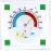 Teplomer na okno 2v1 0990
