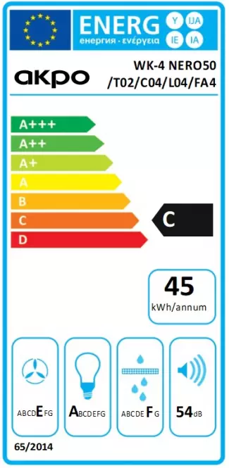 Digestor WK-4 Nero 50 čierny,10