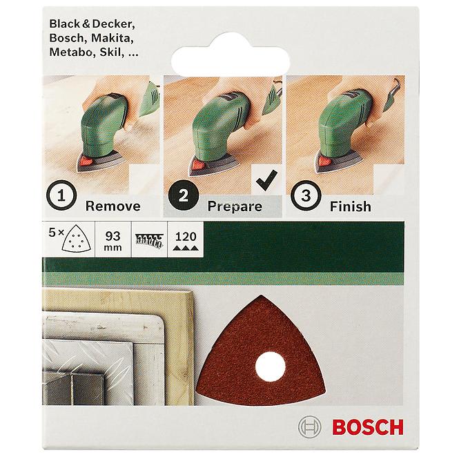 Bosch Sada papierov Delta G120 5 ks