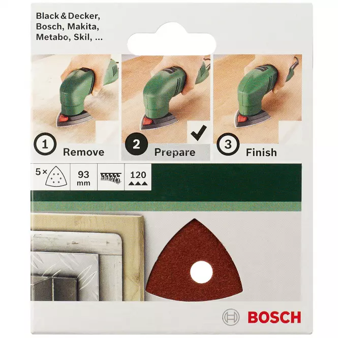 Bosch Sada papierov Delta G40 5 ks,2