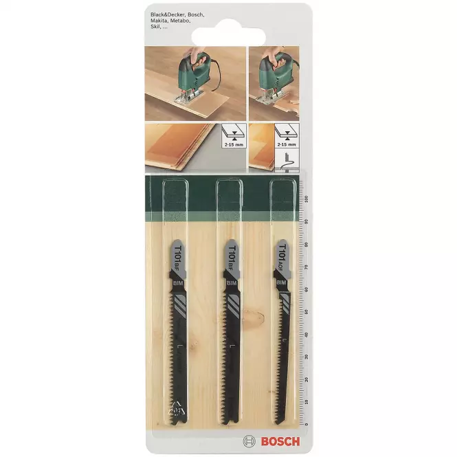 Bosch Sada pílových listov 2xt101BIF, 1xt101AOF