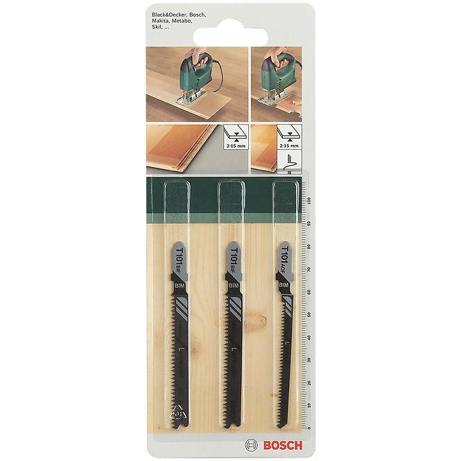 Bosch Sada pílových listov 2xt101BIF, 1xt101AOF