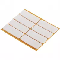 Podložky plstené biele 16x44 mm 