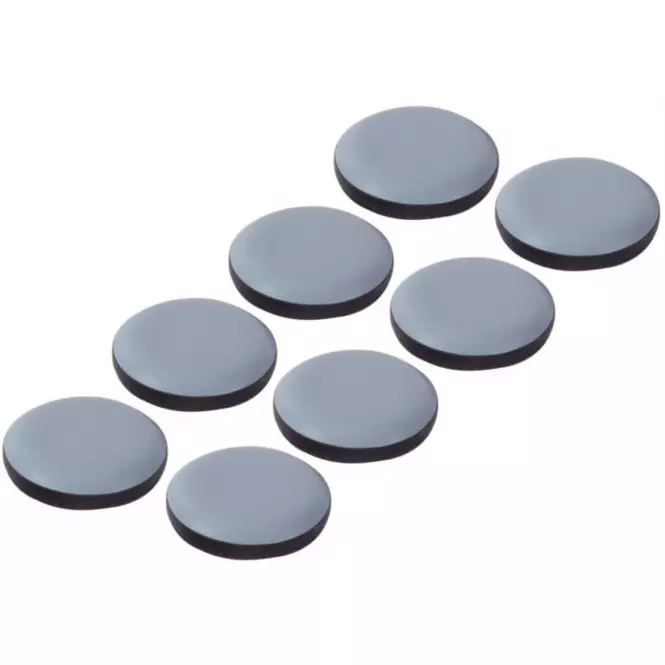 Lepiace podložky Easy Glider sivé 20 mm 