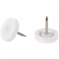 Nabíjacie plastové podložky biele 20mm