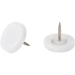 Nabíjacie plastové podložky biele 26 mm