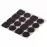 Podložky plstené čierne 20x20 mm a 20 mm