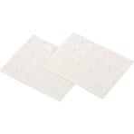 Priehľadné tlmiace dorazy, výška 1 mm, priemer 10 mm 40 ks