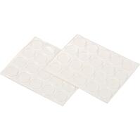 Priehľadné tlmiace dorazy, výška 1 mm, priemer 10 mm 40 ks