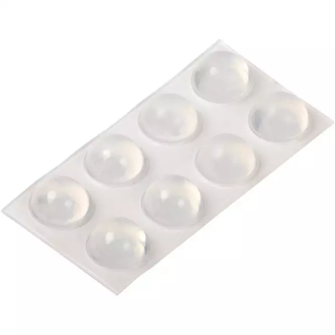 16SF ODBOJNIKI TŁUMIĄCE PRZEZROCZYSTE WYSOKOŚĆ 7,8MM ŚREDNIC