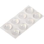 Priehľadné tlmiace dorazy, výška 7,8 mm priemer 16 mm 8 ks