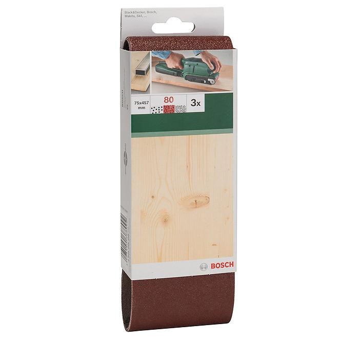 BOSCH Brúsny pás 75x457 mm, G40, drevo