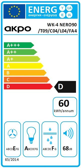 Digestor WK-4 Nero 90 čierny