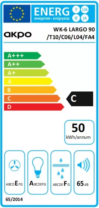 Digestor WK-6 Largo 90 nerez