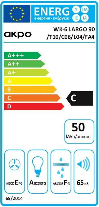 Digestor WK-6 Largo 90 nerez