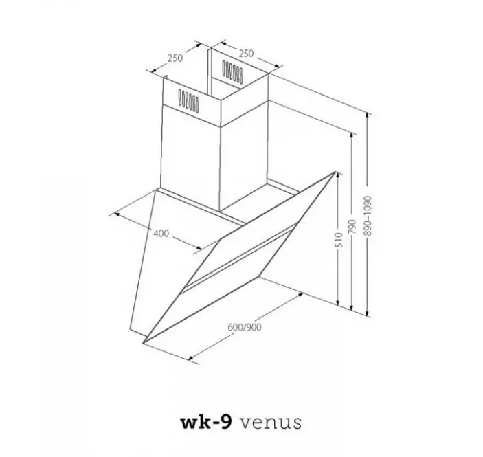 Digestor WK-9 Venus 60 biely