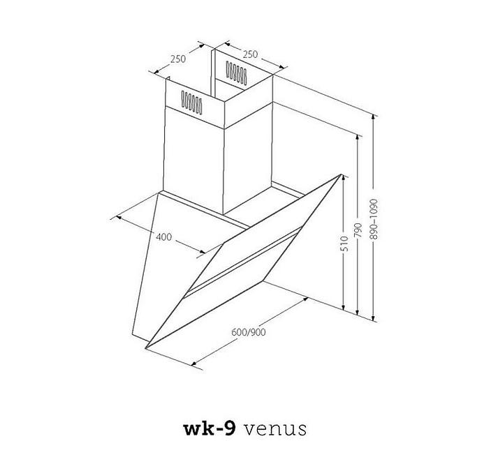 Digestor WK-9 Venus 60 biely
